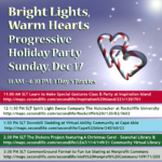 Bright Lights, Warm Hearts Holiday Progressive Party on December 17 from 11:00 AM to 4:30 PM SLT